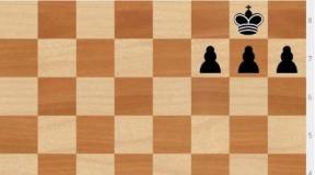 En passant capture - the move of just one pawn