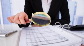 What does the desk audit department of the tax service do?