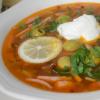 Σούπα Solyanka: συνταγές με φωτογραφίες
