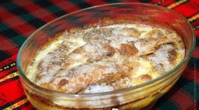 Fried crucian carp in sour cream: cooking recipe Recipe for baking crucian carp in sour cream