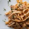 Step-by-step recipe for making pasta with squid Pasta with squid in tomato sauce