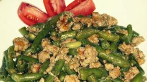 Haricots verts à la viande hachée : les meilleures recettes Haricots verts à la viande hachée à la mijoteuse