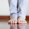 Treatment of flat feet in children at home